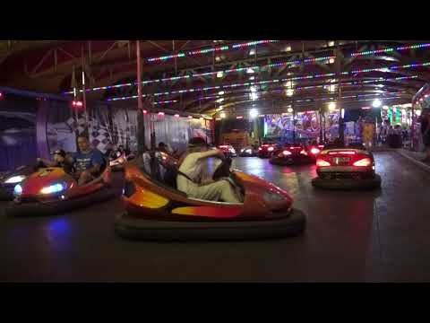 Video walkthrough of the funhouse showing the two floors and the rotating barrel